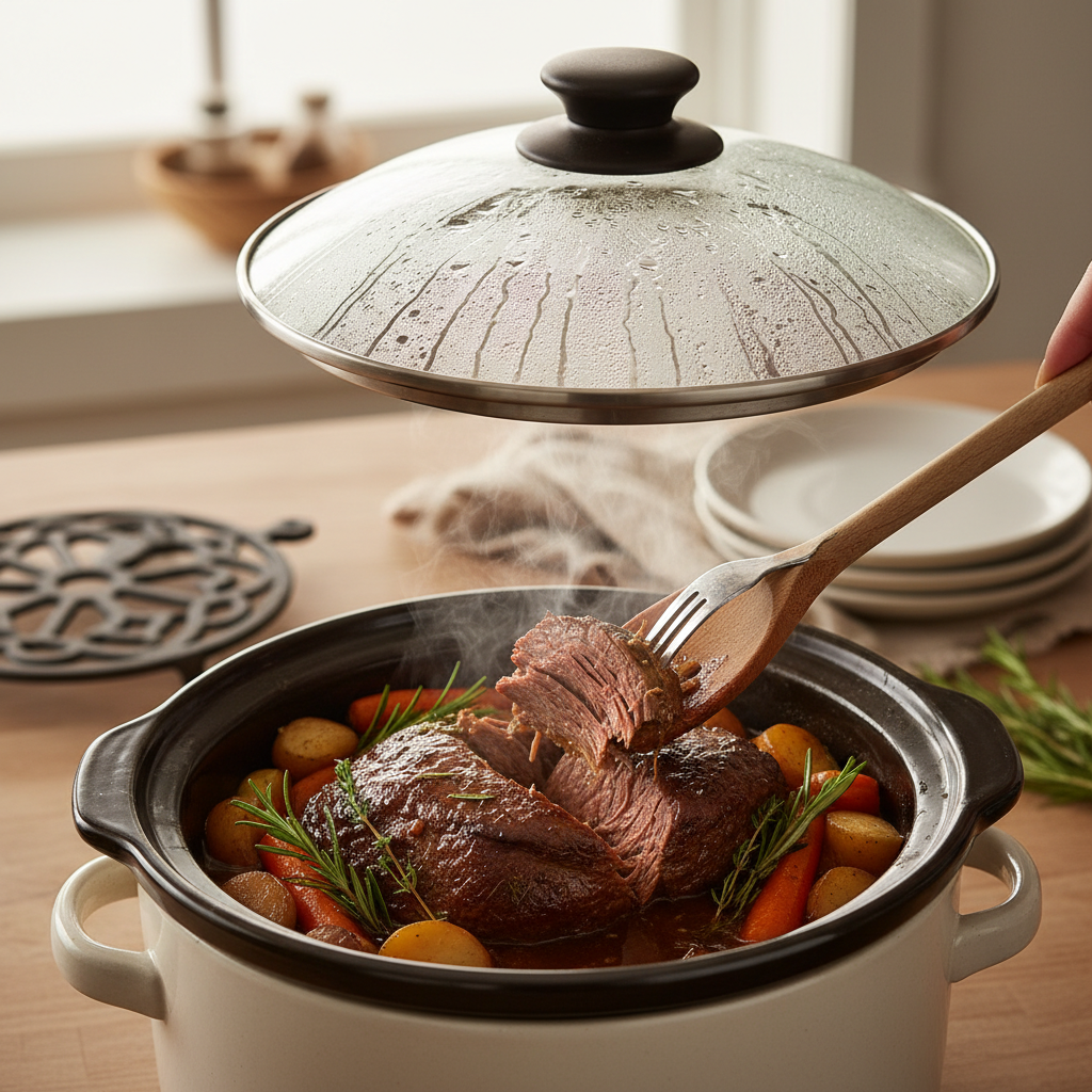 The Secret to Succulent Slow-Cooked Meat: Embracing Condensation