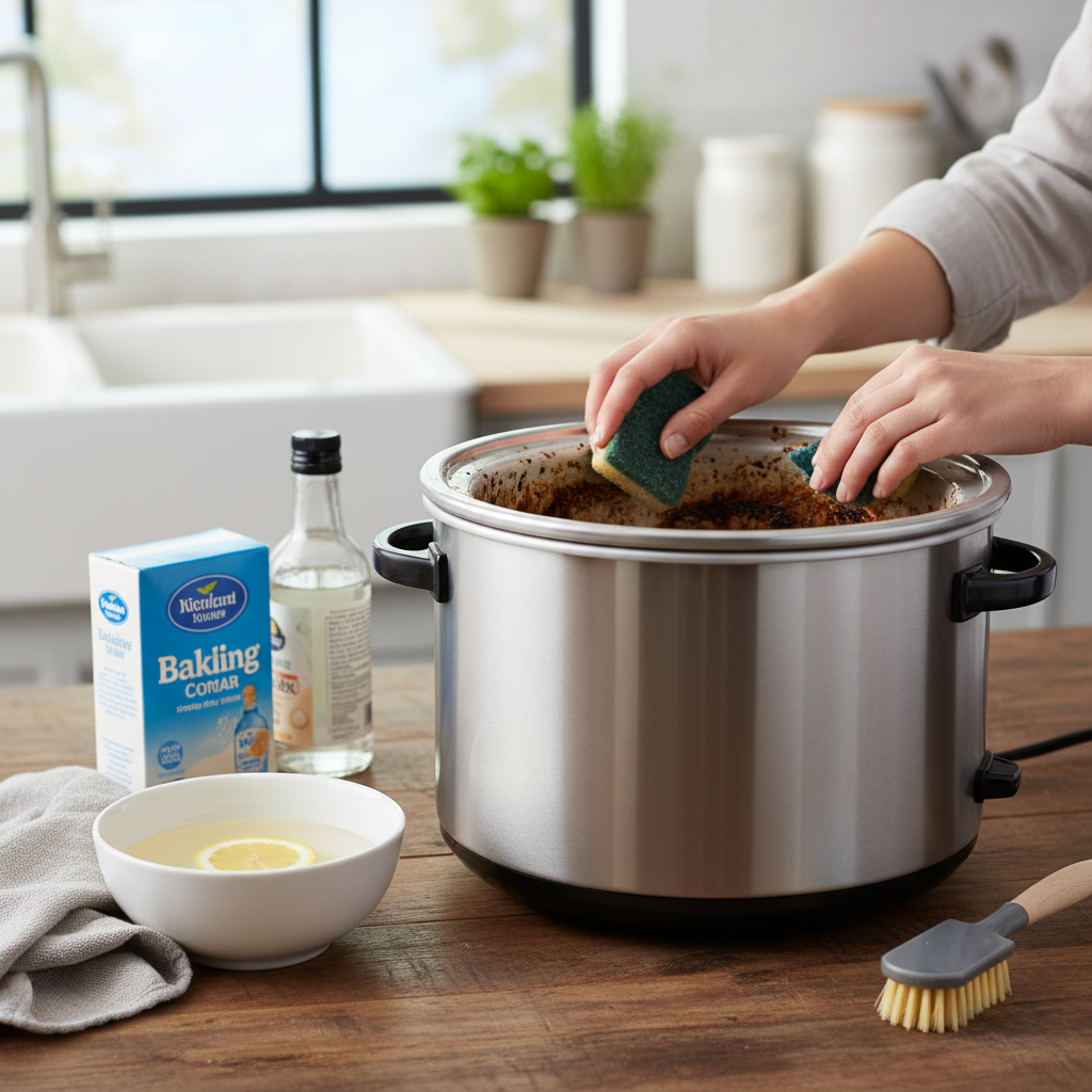 How to Restore Your Slow Cooker: DIY Solutions for Burnt-On Food