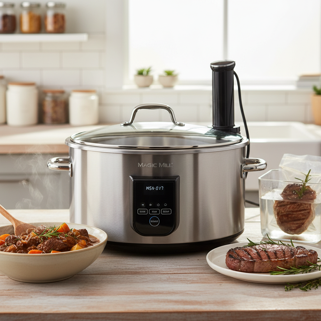 Unveiling Culinary Versatility: A Deep Dive into the Magic Mill Slow Cooker (Sous Vide Combo)