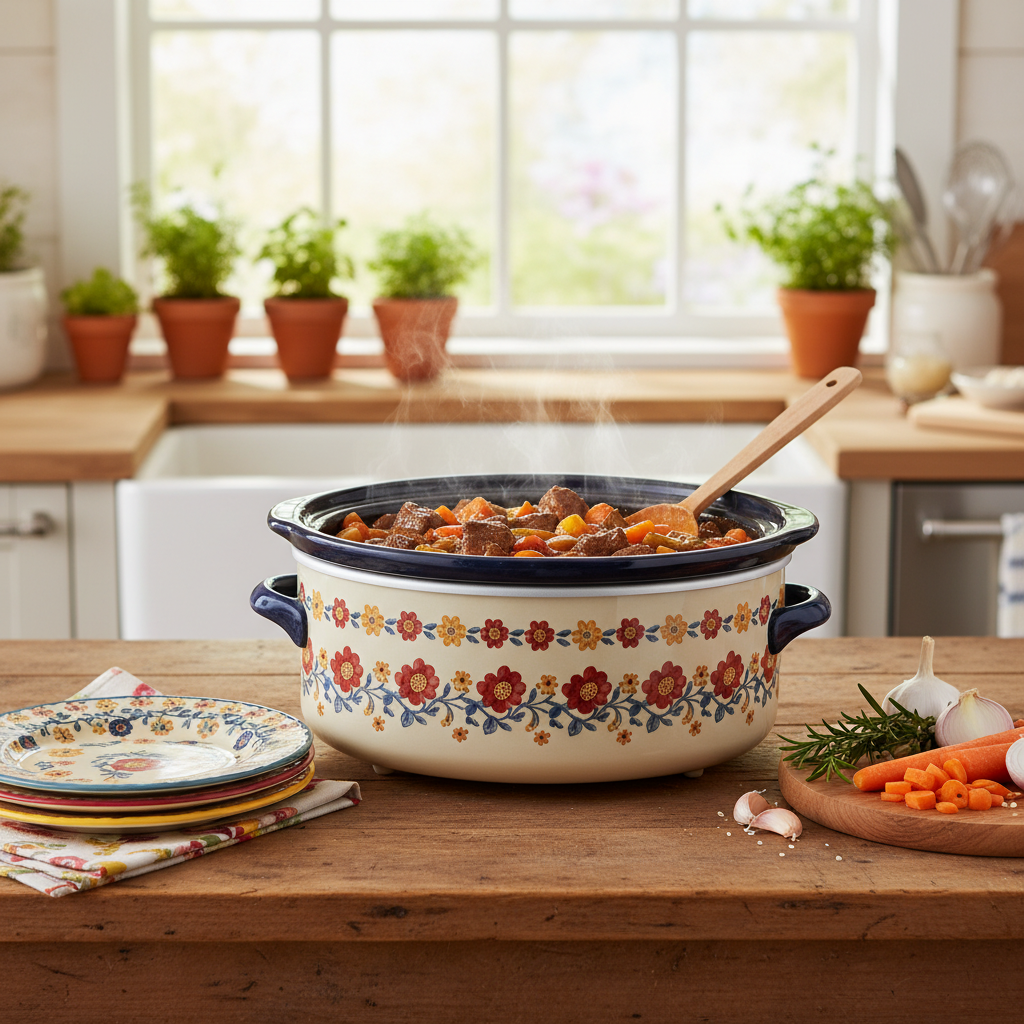 The Pioneer Woman Floral Slow Cooker: A Deep Dive into Style and Performance
