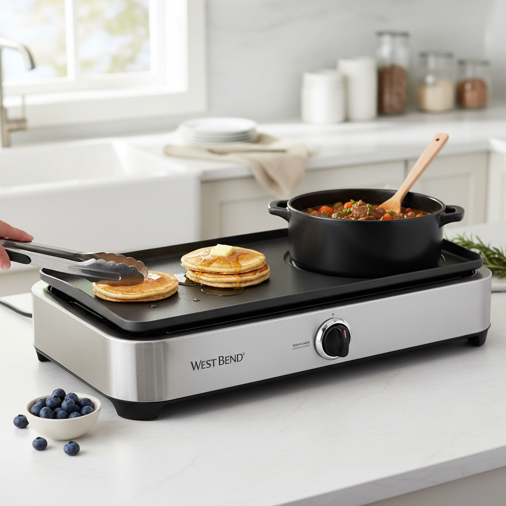 West Bend Versatility Cooker (Griddle Base) Review: The Ultimate All-in-One Kitchen Companion