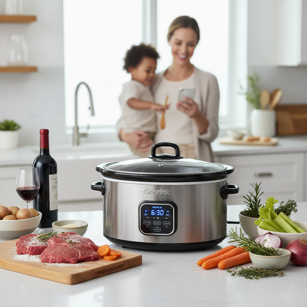 Review: Crock-Pot MyTime Slow Cooker – Smart Cooking for Busy Lives