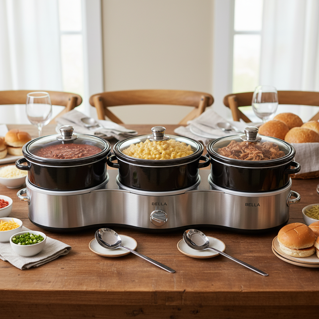 Bella Triple Slow Cooker Review: Your Ultimate Buffet Server for Effortless Entertaining