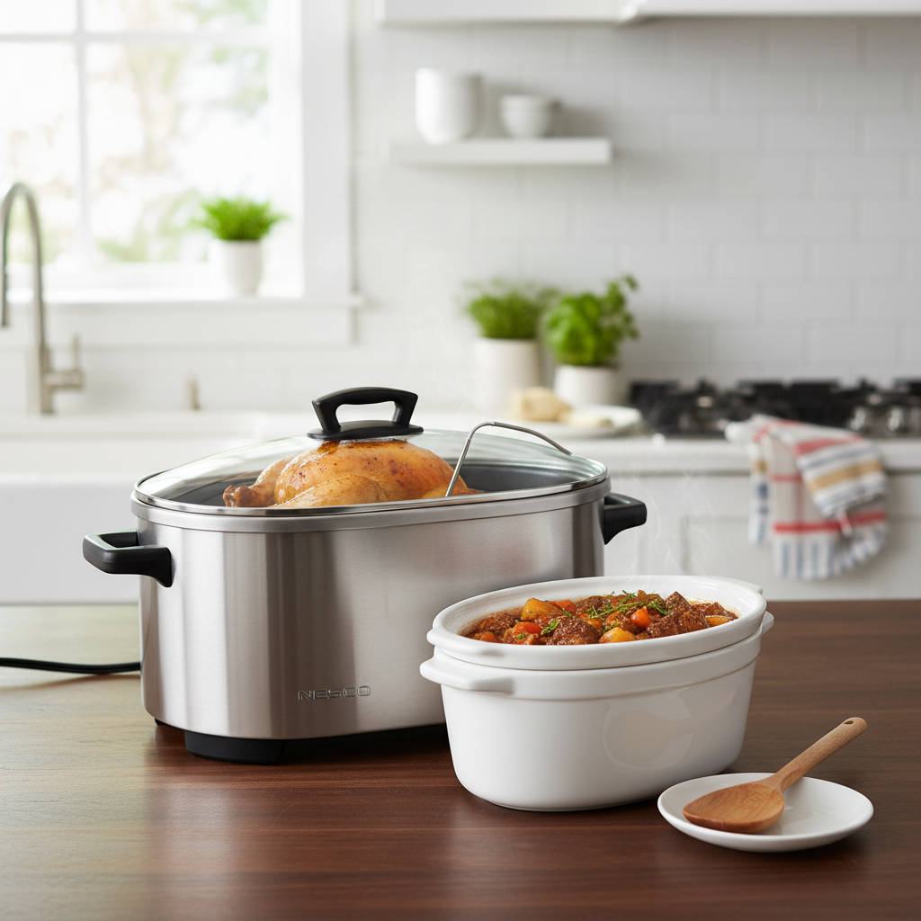 Nesco Roaster Oven: A Detailed Review and Its Potential as a Slow Cooker Alternative