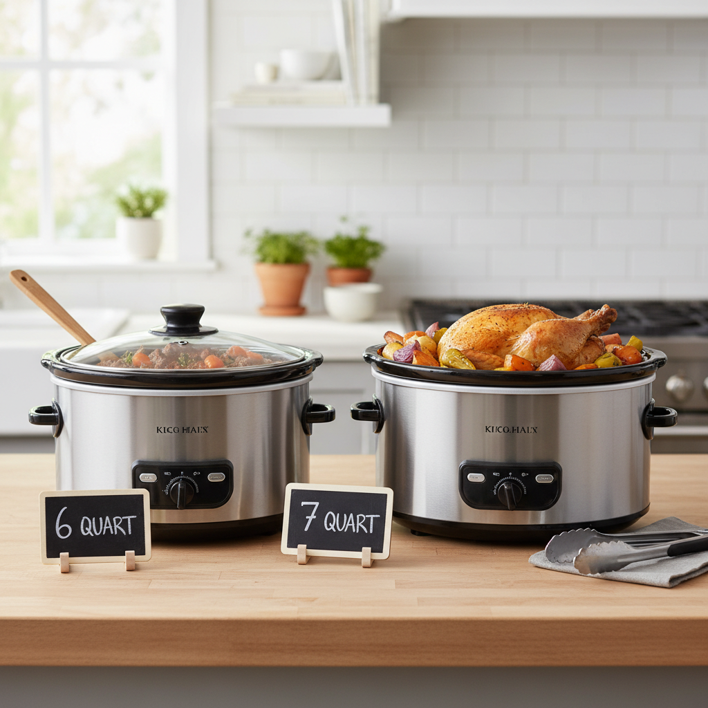 The Ultimate Guide: 6-Quart vs. 7-Quart Slow Cooker Capacity